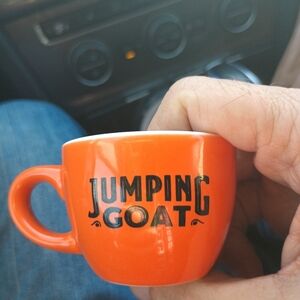 2X 1.5 oz espresso cups, barley used